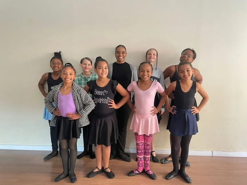 Alunas do Hope Ballet