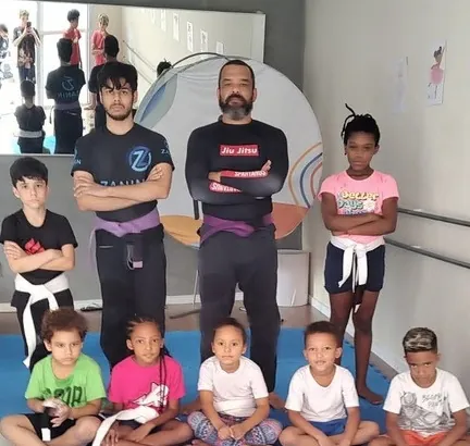 Turma do Hope Jiu-Jítsu no tatame